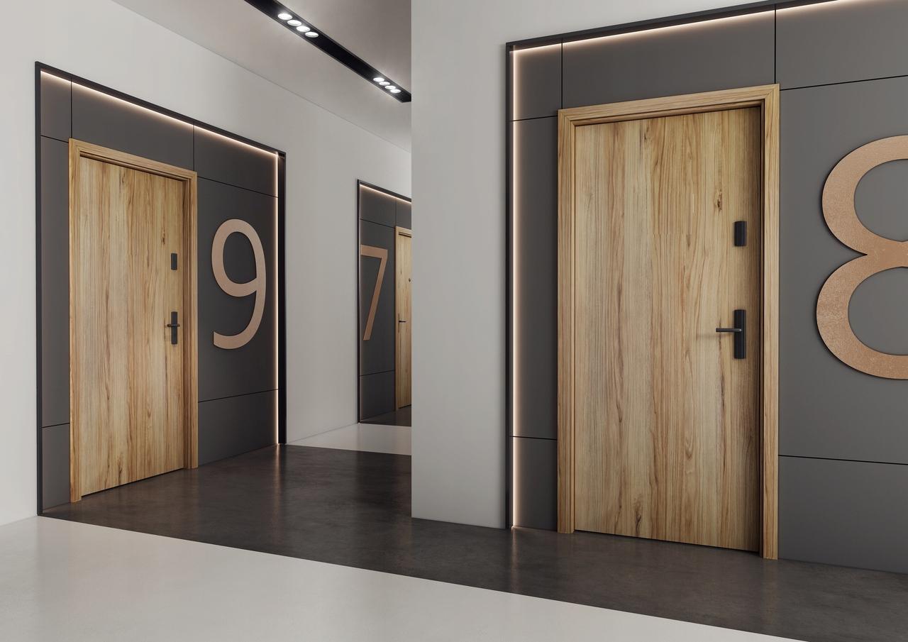 Drzwi techniczne / obiektowe