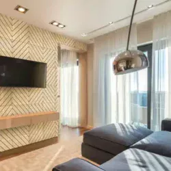 Panel Tapicerowany Trójkąt