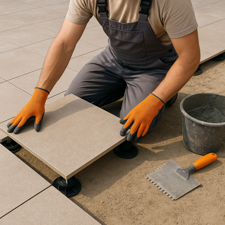 Jak układać gres tarasowy 2.0 krok po kroku