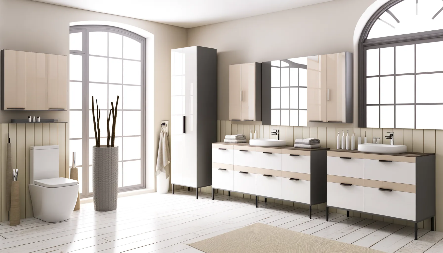 Meble łazienkowe: nowoczesne aranżacje i rozwiązania